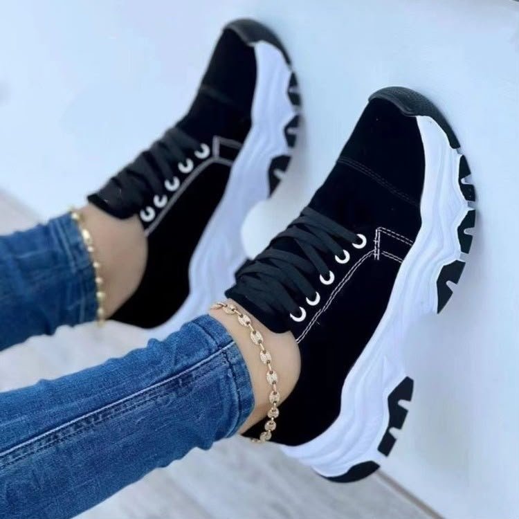 Women Lace Up Sneakers