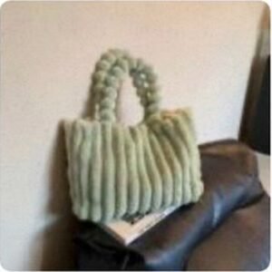 Serena Plush Shoulder Tote