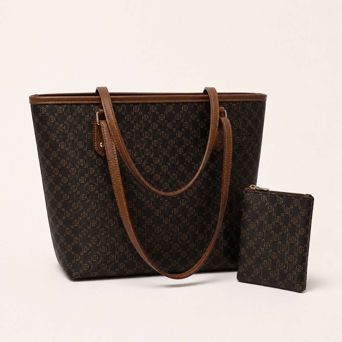 Monogram Classic Tote & Pouch Set - Image 3