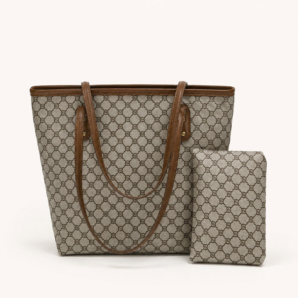 Monogram Classic Tote & Pouch Set